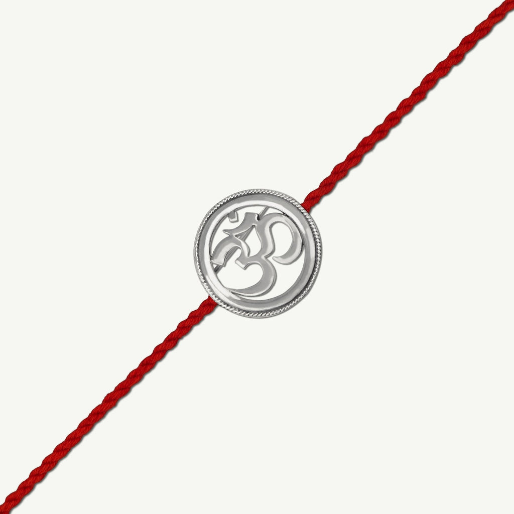 Om Rakhi cum Brooch - Smith JewelsRakhi