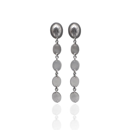 Oval Coin Face Earrings - Smith Jewels