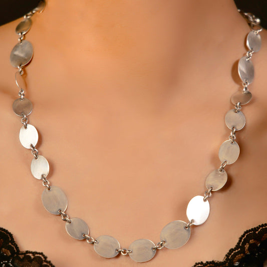 Oval Coin Necklace - Smith Jewels