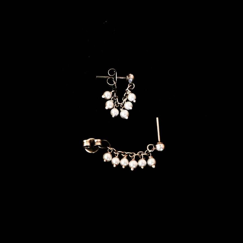 Pearl Droplets Earrings - Smith JewelsEarrings
