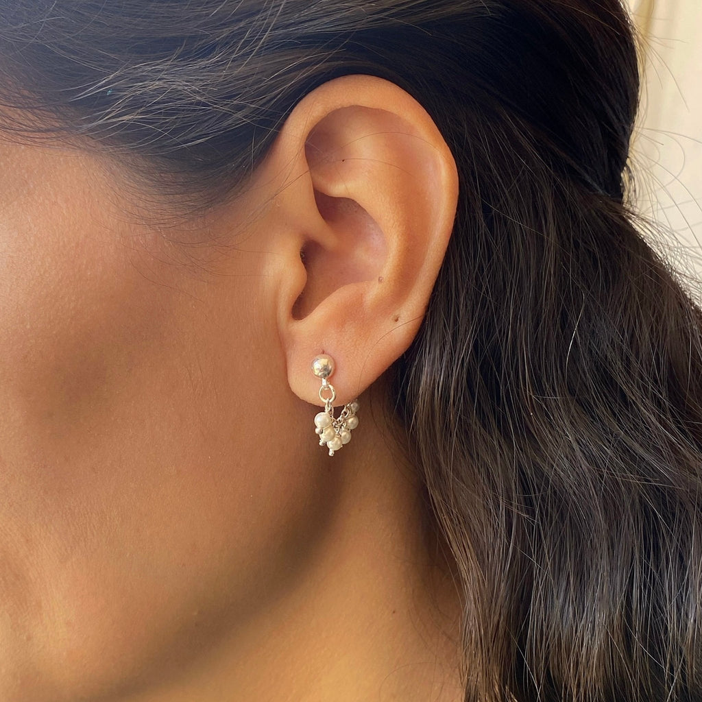Pearl Droplets Earrings - Smith JewelsEarrings