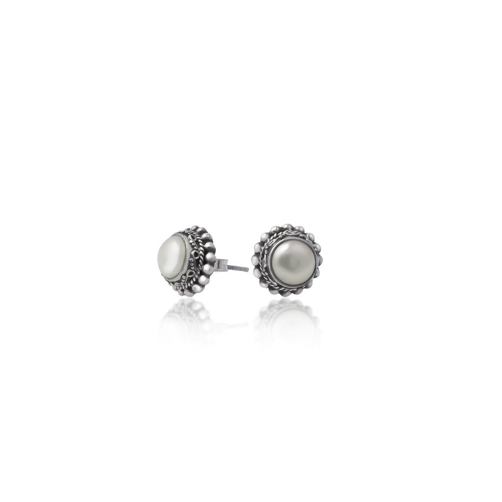 Pearl Rava Studs Earrings - Smith JewelsEarrings