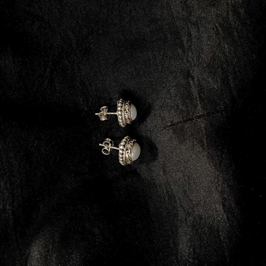 Pearl Rava Studs Earrings - Smith JewelsEarrings