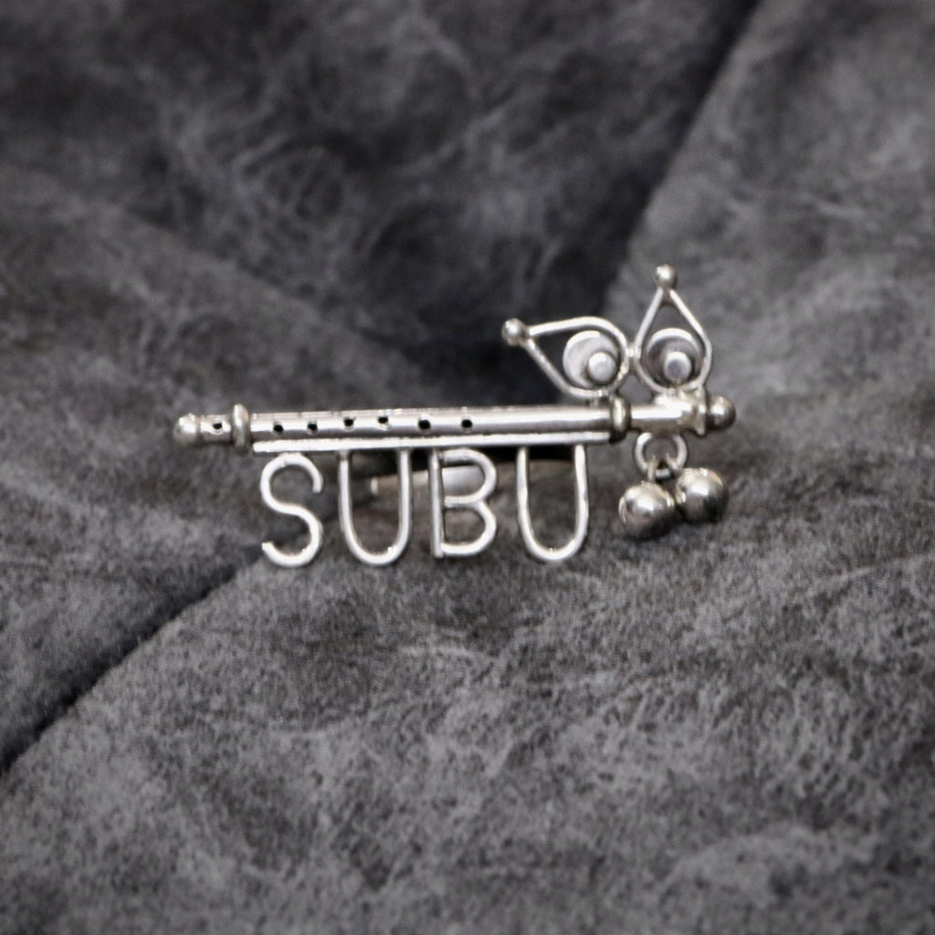 Personalised Bansuri Name Ring - Smith JewelsRing