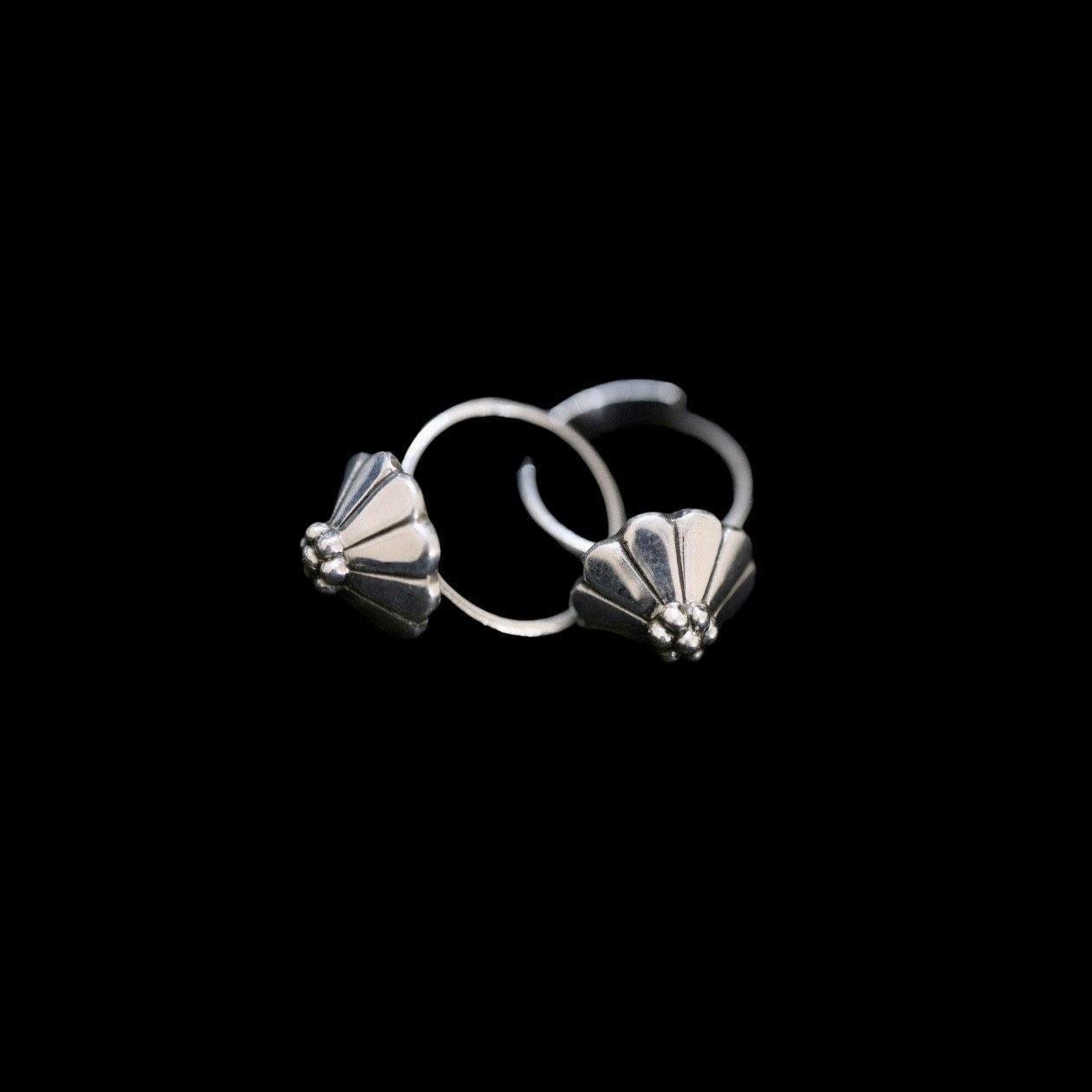 Pointed Flower Toe-ring (Pair) - Smith Jewels