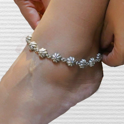 Pushp Mala Anklet - Smith Jewels