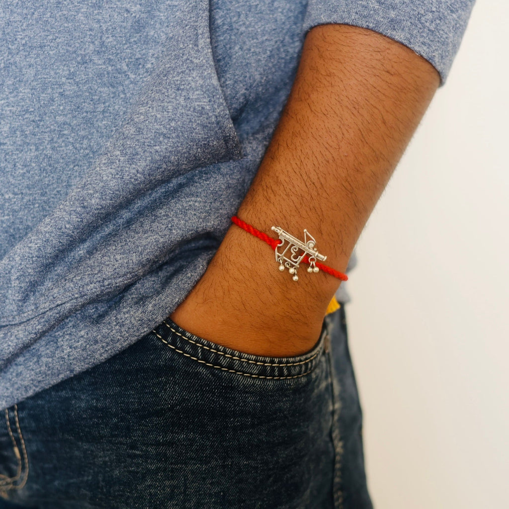 Radhe Rakhi Cum Brooch - Smith JewelsRakhi