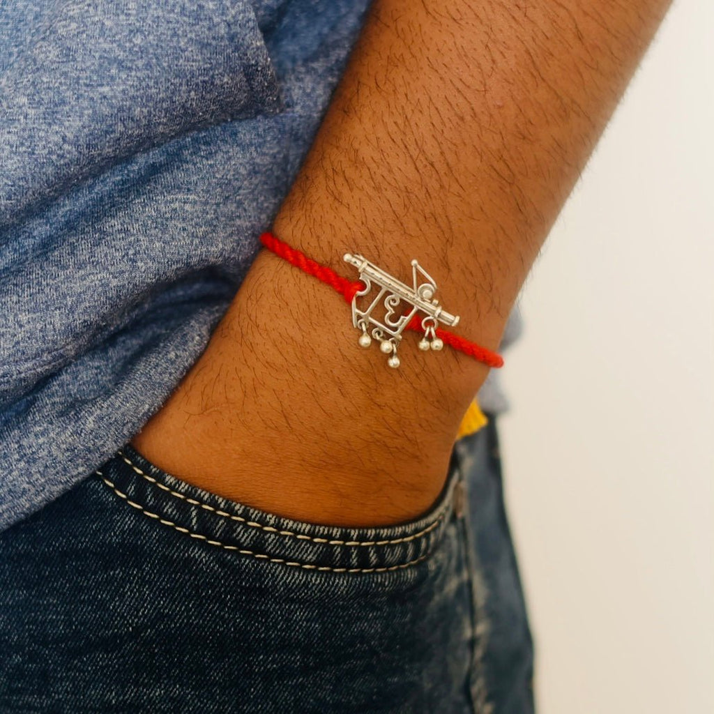 Radhe Rakhi Cum Brooch - Smith JewelsRakhi