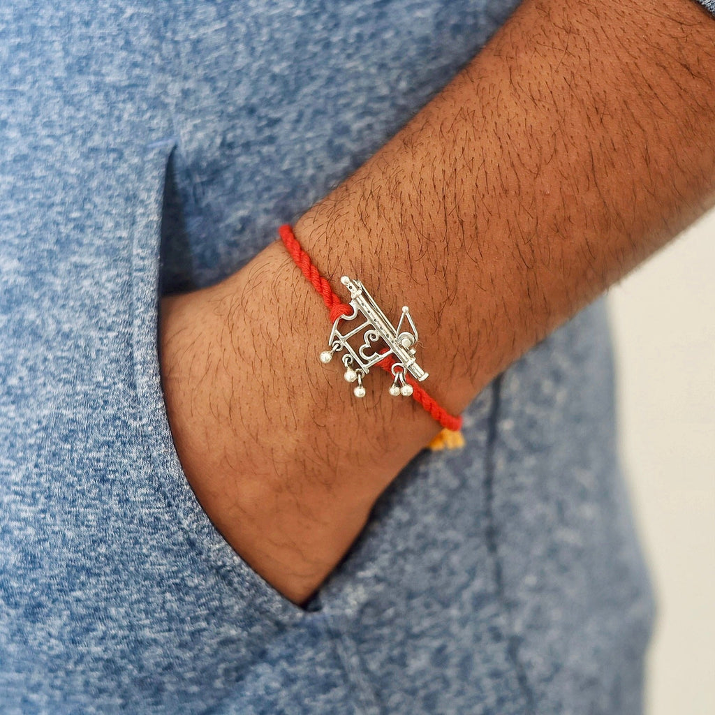 Radhe Rakhi Cum Brooch - Smith JewelsRakhi