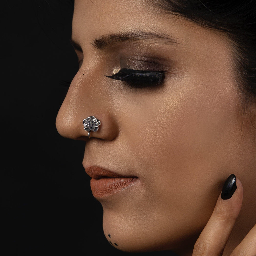Rose Nosepin or Clip-on - Smith Jewels