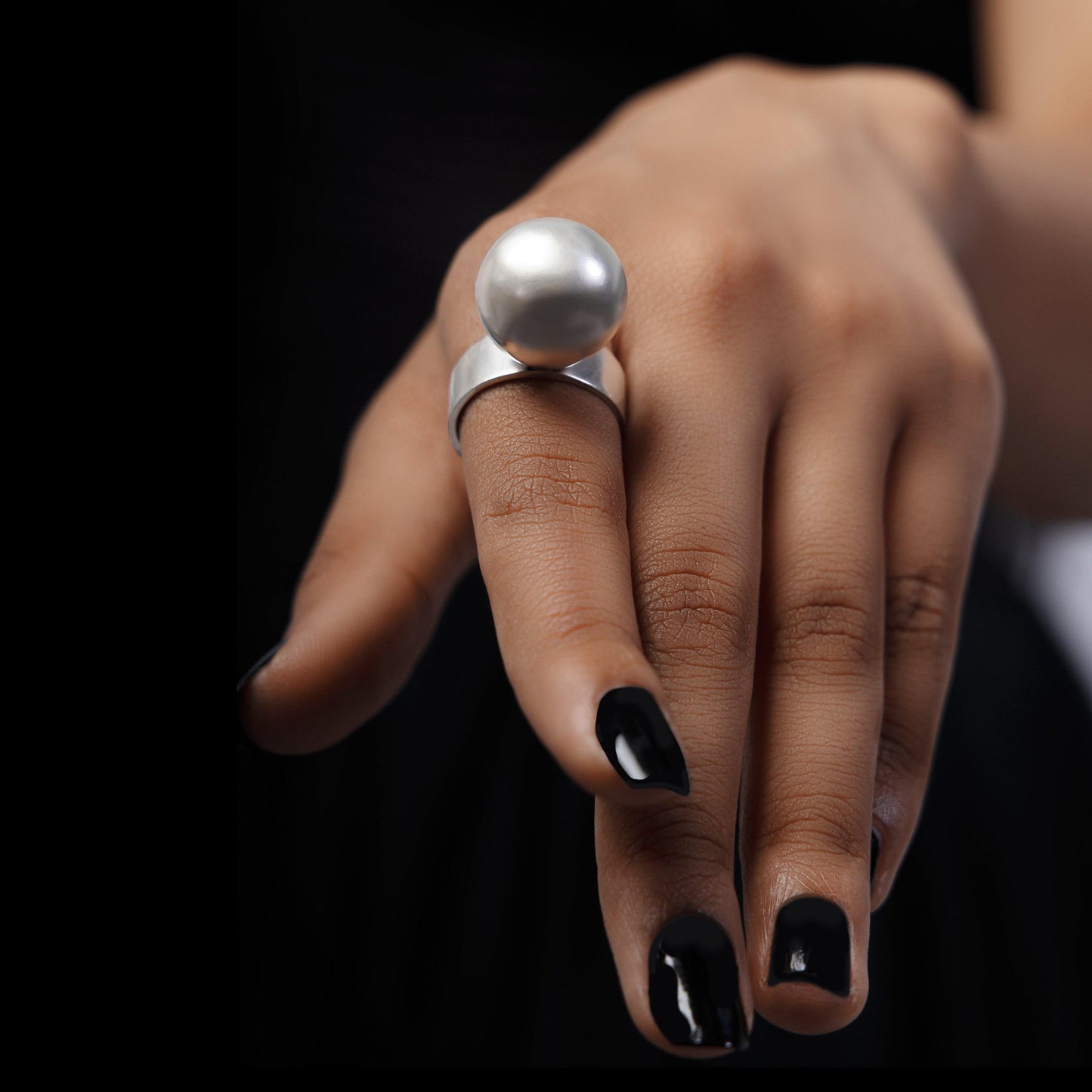 Silver Ball Ring - Smith Jewels