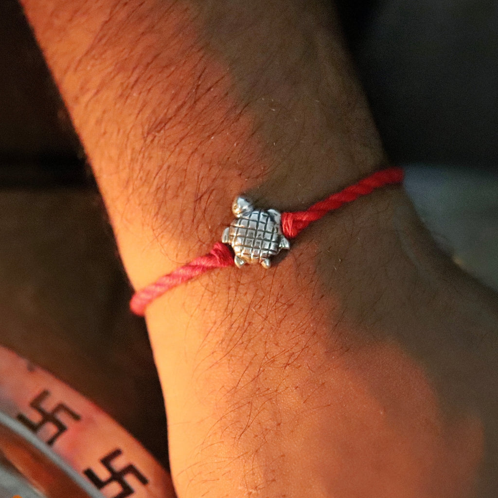 Silver Turtle Rakhi - Smith JewelsRakhi