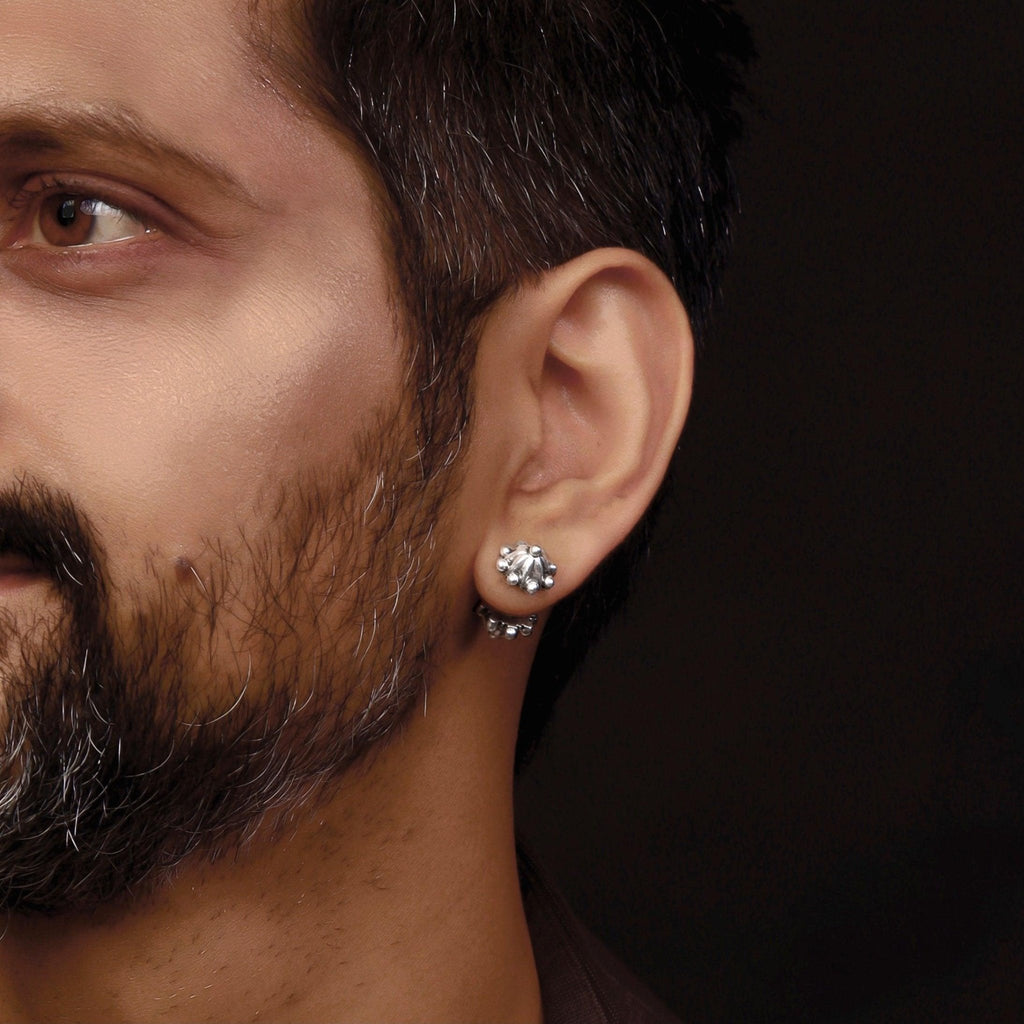 Silver Unisex Gumbad Bugadi - Smith JewelsEarrings