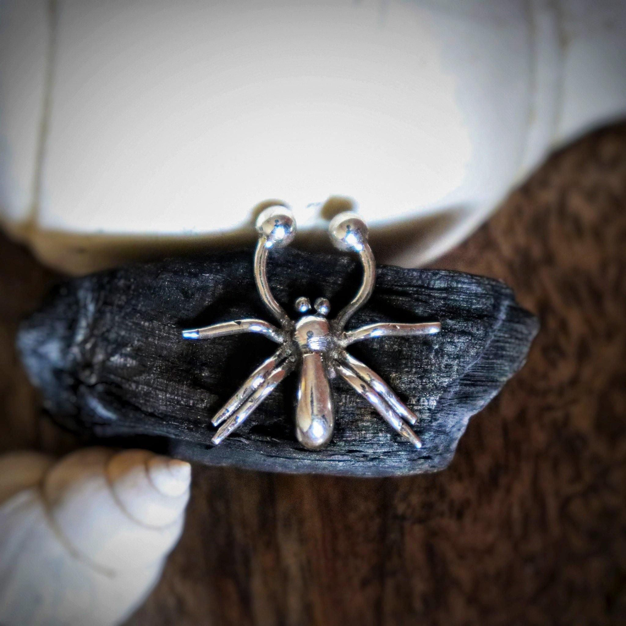 Buy Spider Web Ring, Sterling Silver Spider Lover Jewelry, Cocktail Spider  Ring Online in India - Etsy