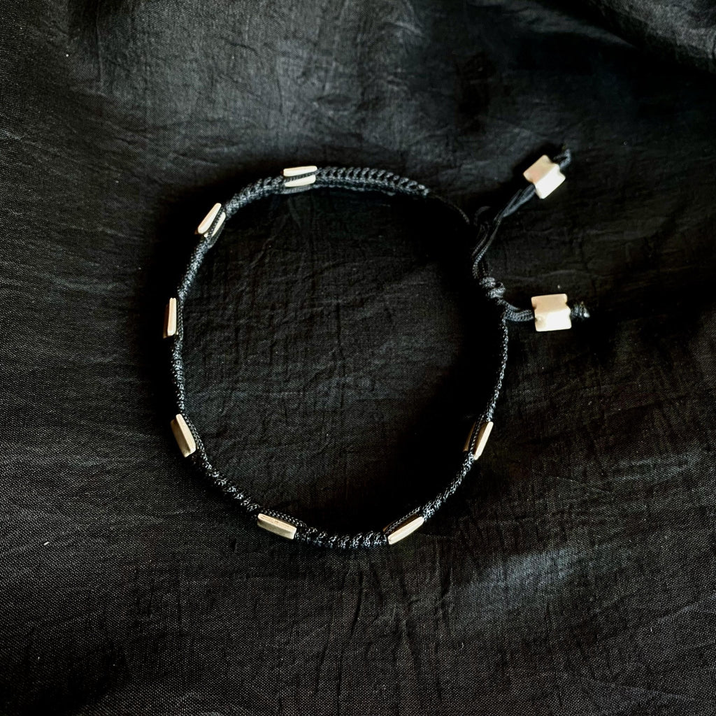 Square Beads Nazarbattu Anklet - Smith JewelsAnklet