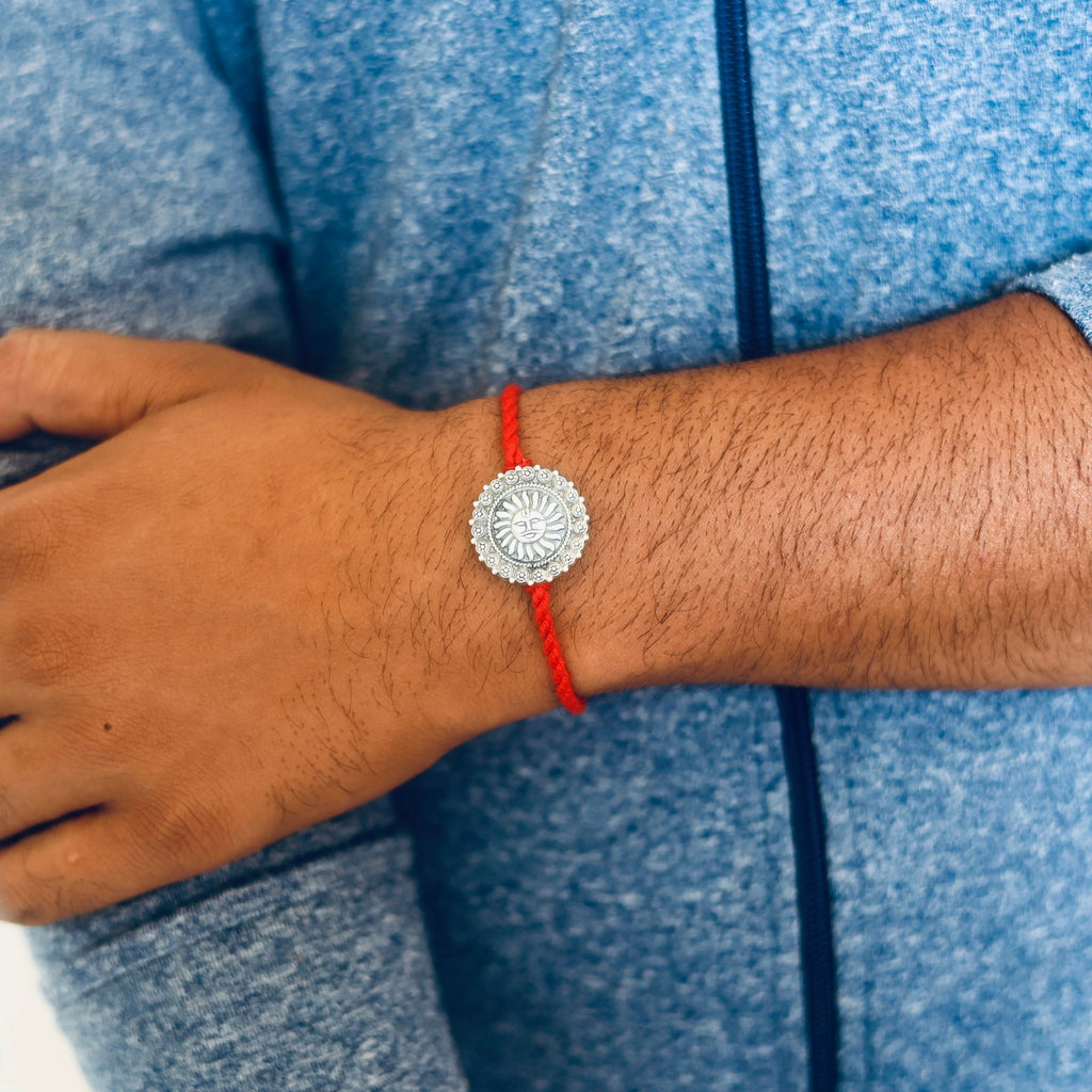 Suraj Rakhi cum Brooch - Smith JewelsRakhi