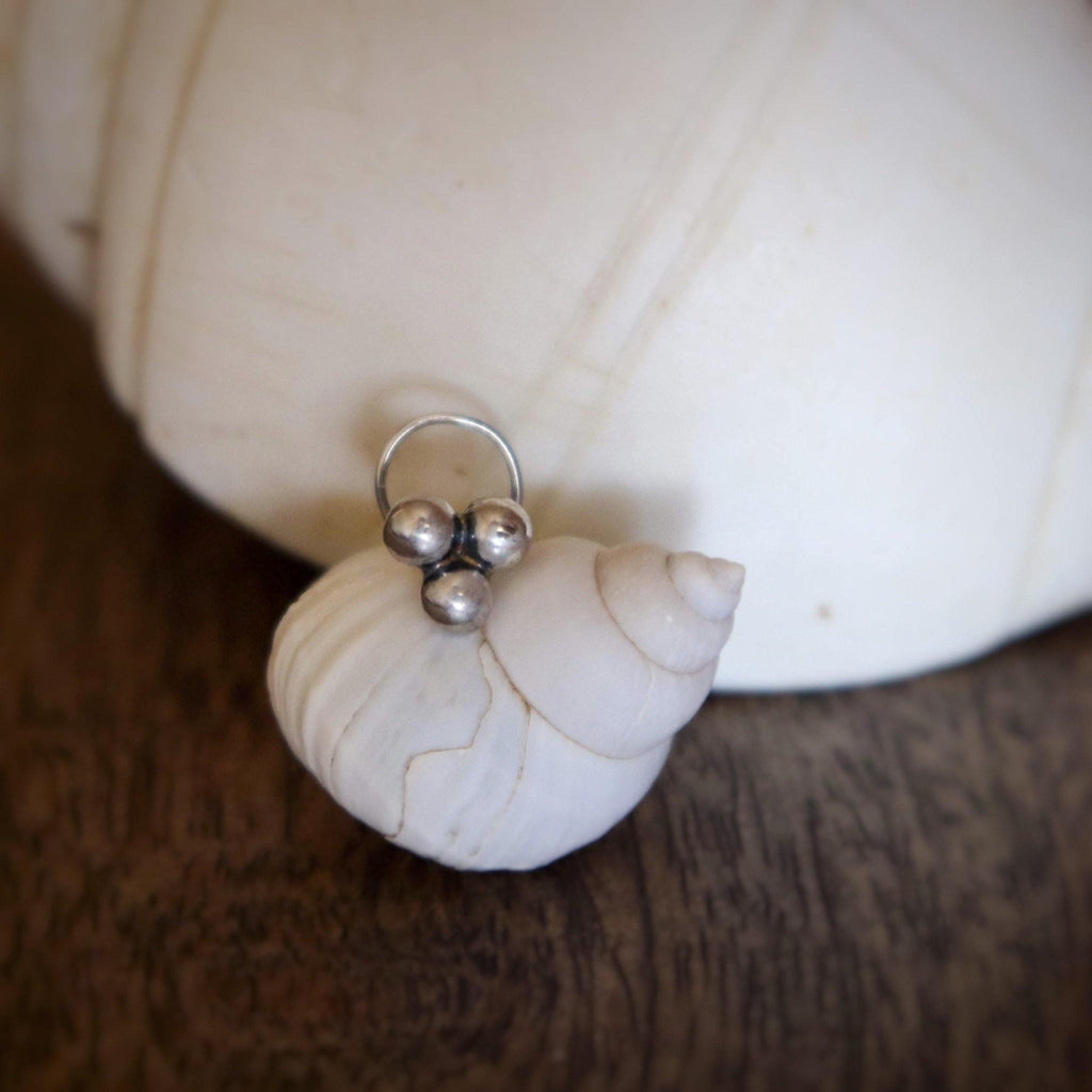 Tikona Nose pin (wire or Clip-on) - Smith Jewels