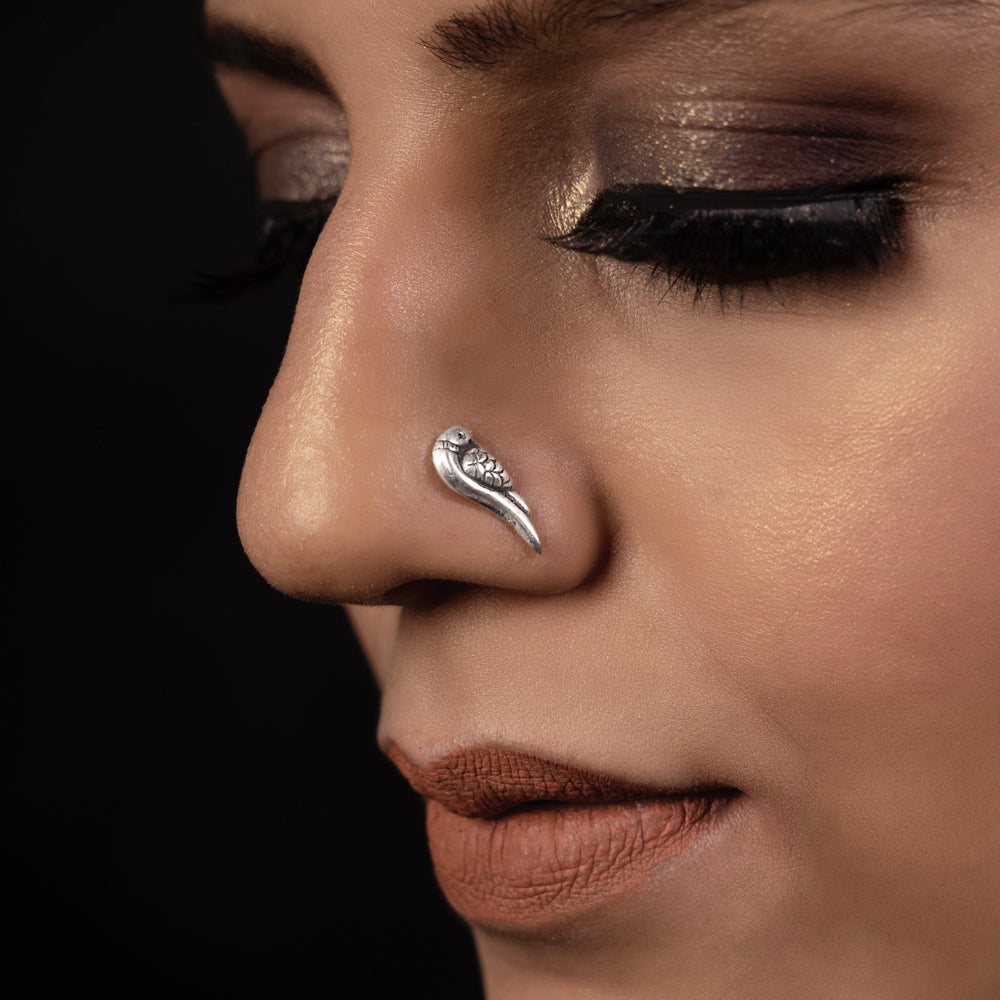 Tota Nose Pin (wire or Clip-on) - Smith Jewels