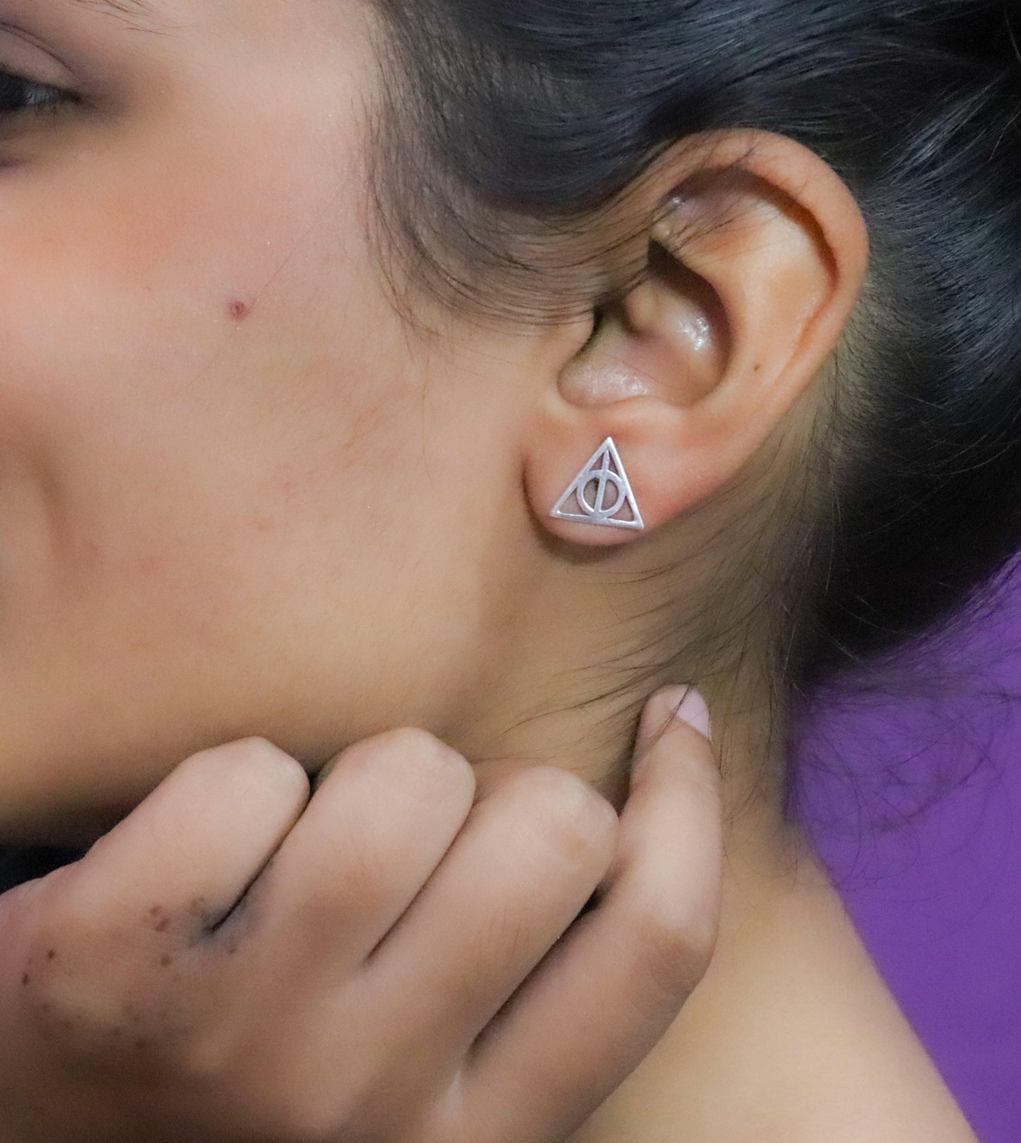 Triangle Studs Earrings - Smith Jewels