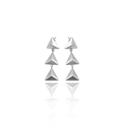 Triple pyramid Earrings - Smith Jewels