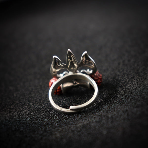 Trishul Damru Unisex Ring - Smith Jewels