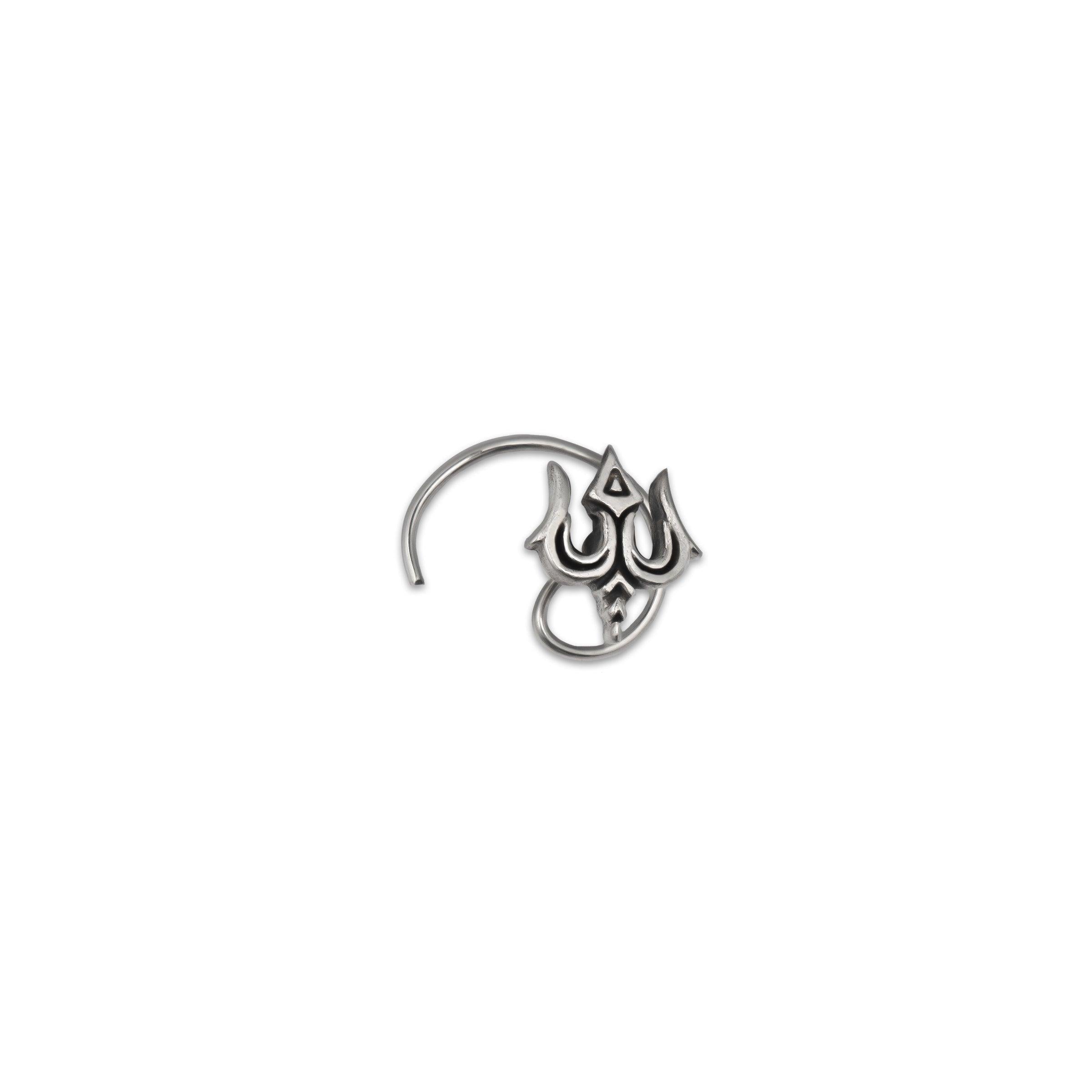 Trishul deals nose ring