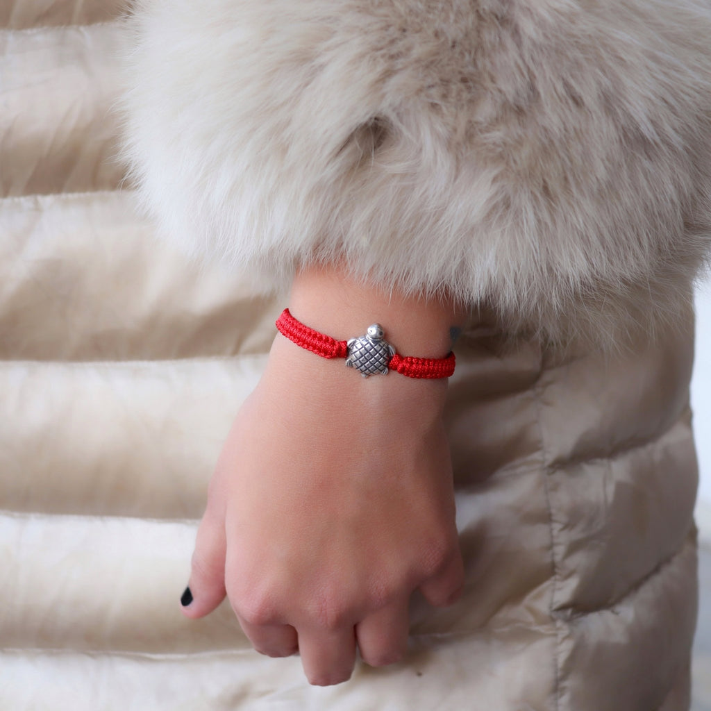 Turtle Nazarbattu Bracelet( Black/Red) - Smith JewelsWrist Wear