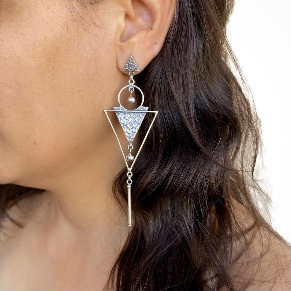 Twin Arrow Earrings - Smith Jewels