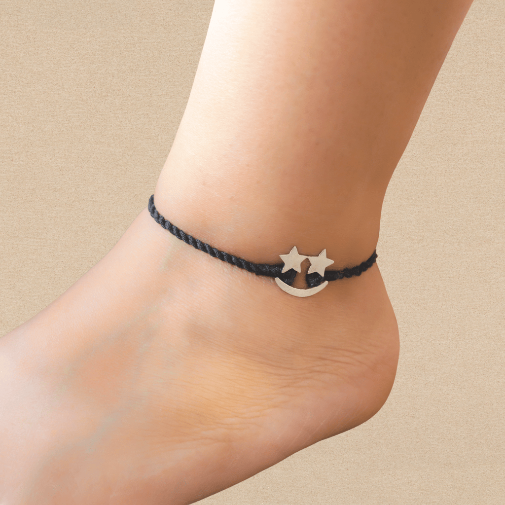 Unisex Star Emoji Nazarbattu Anklet - Smith JewelsAnklet
