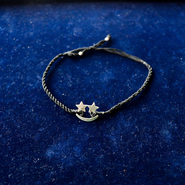Unisex Star Emoji Nazarbattu Anklet - Smith Jewels